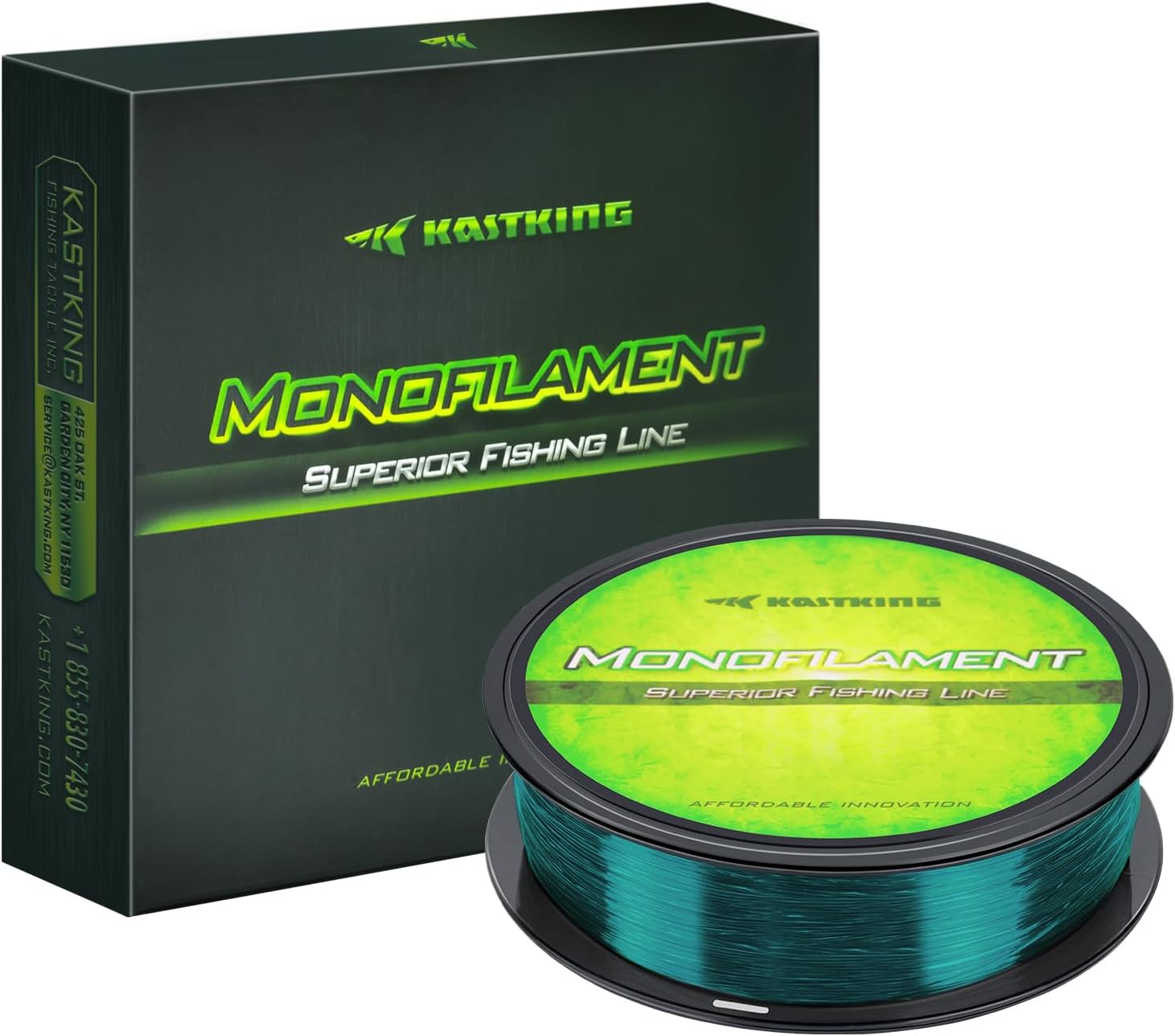 KastKing Fishing Line, Exclusive Monofilament Fishing Line with Paralleled Roll...