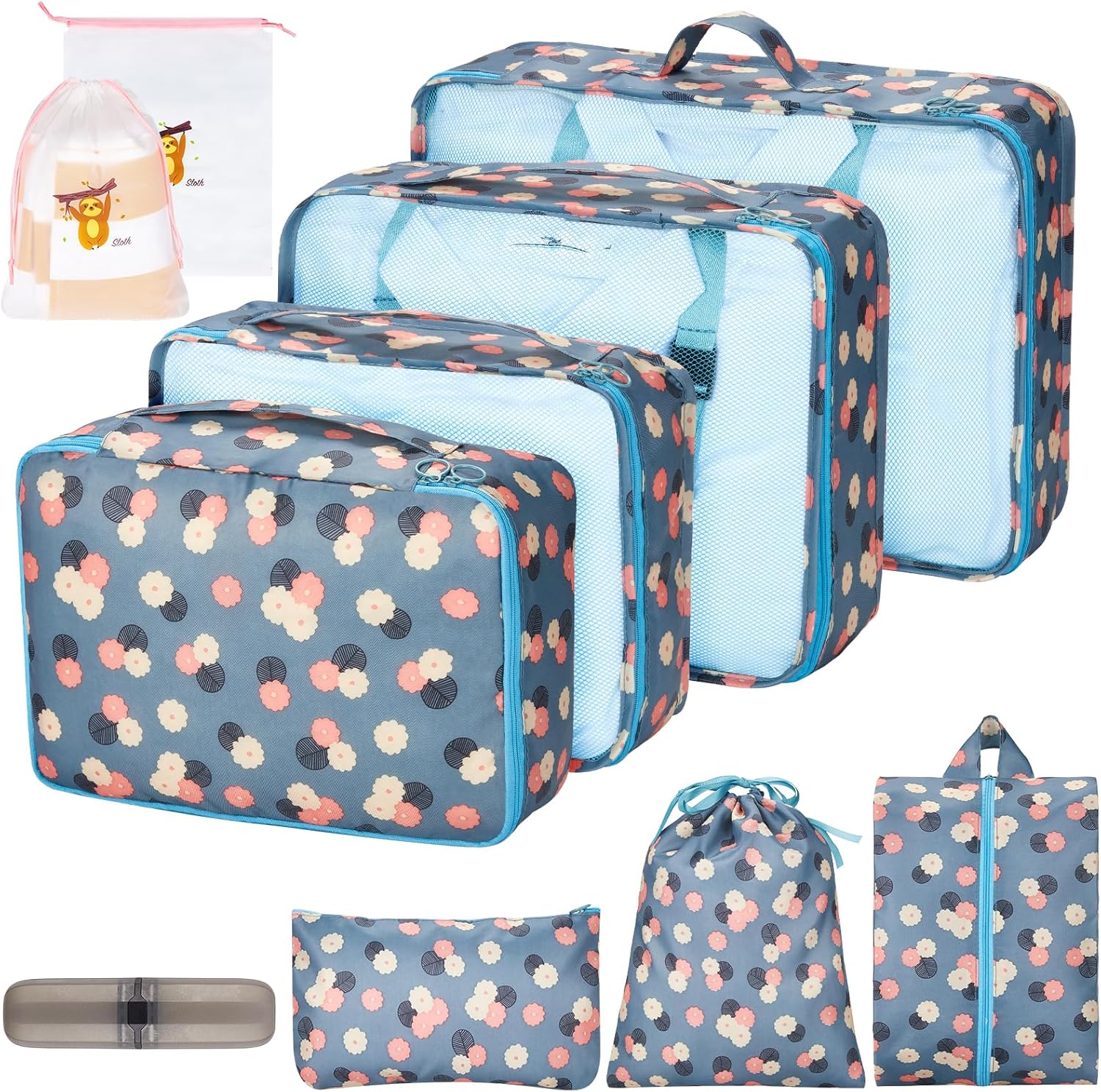 Howala Packing Cubes for Suitcases 10PCS Waterproof Travel Accessories Luggage P...