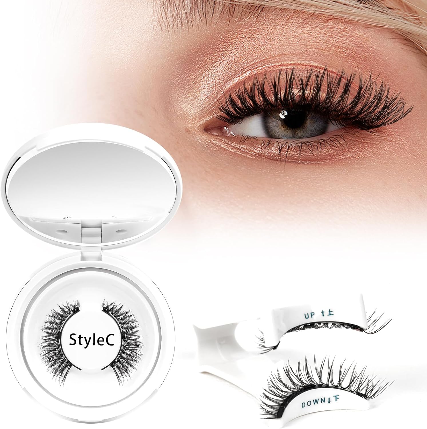 Higu clace Magnetic Eyelashes, Special Eye Lashes with Applicator, Innovative Ma...