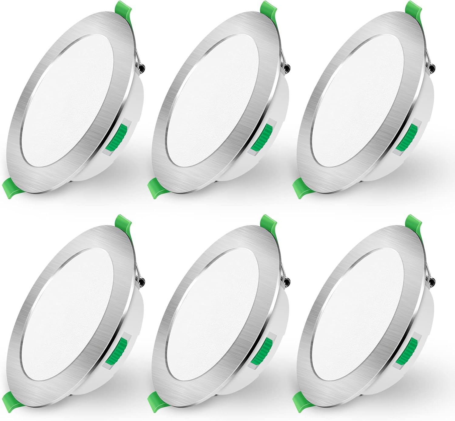 ALUSSO LED Recessed Ceiling Spotlights, Special Dimmable Downlights Ultra Slim 4...
