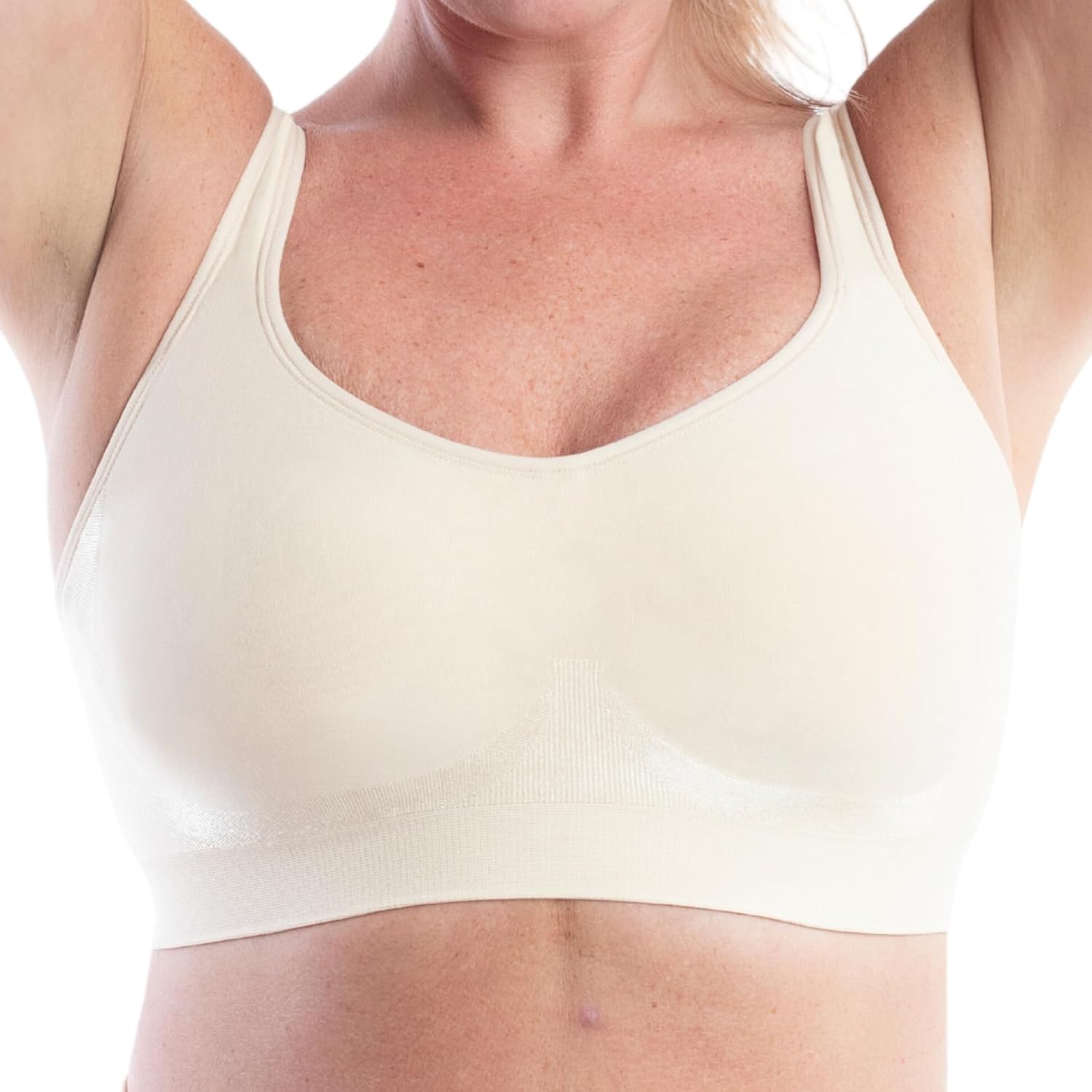 Underoutfit Bra for Women - Wireless Everyday Bra with Adjustable Straps X-Large...