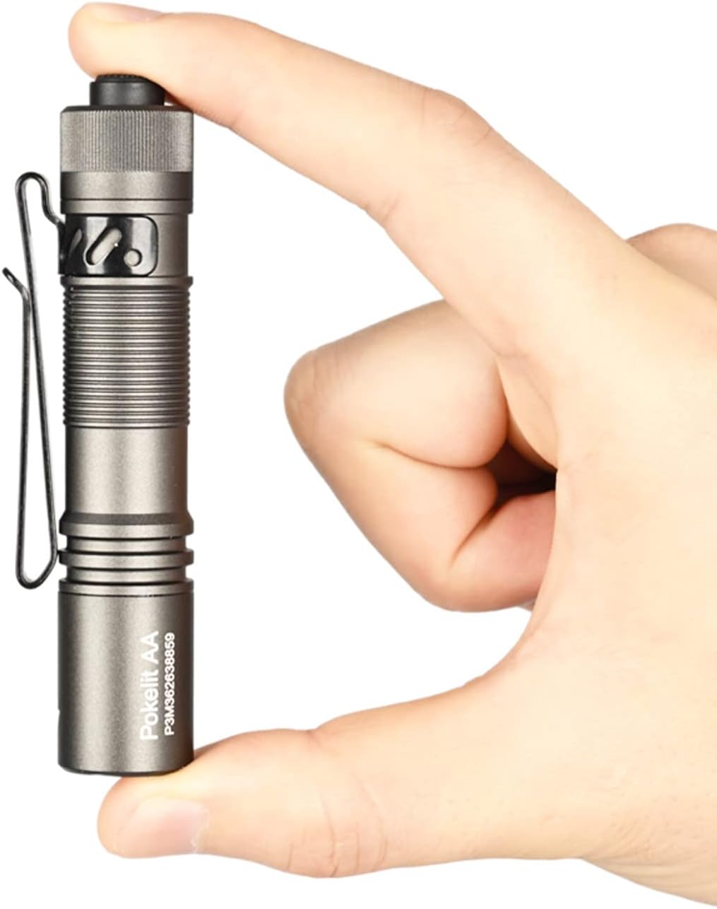ACEBEAM Pokelit AA Rechargeable Mini Flashlight with Clip, 1000 High Lumens Pock...
