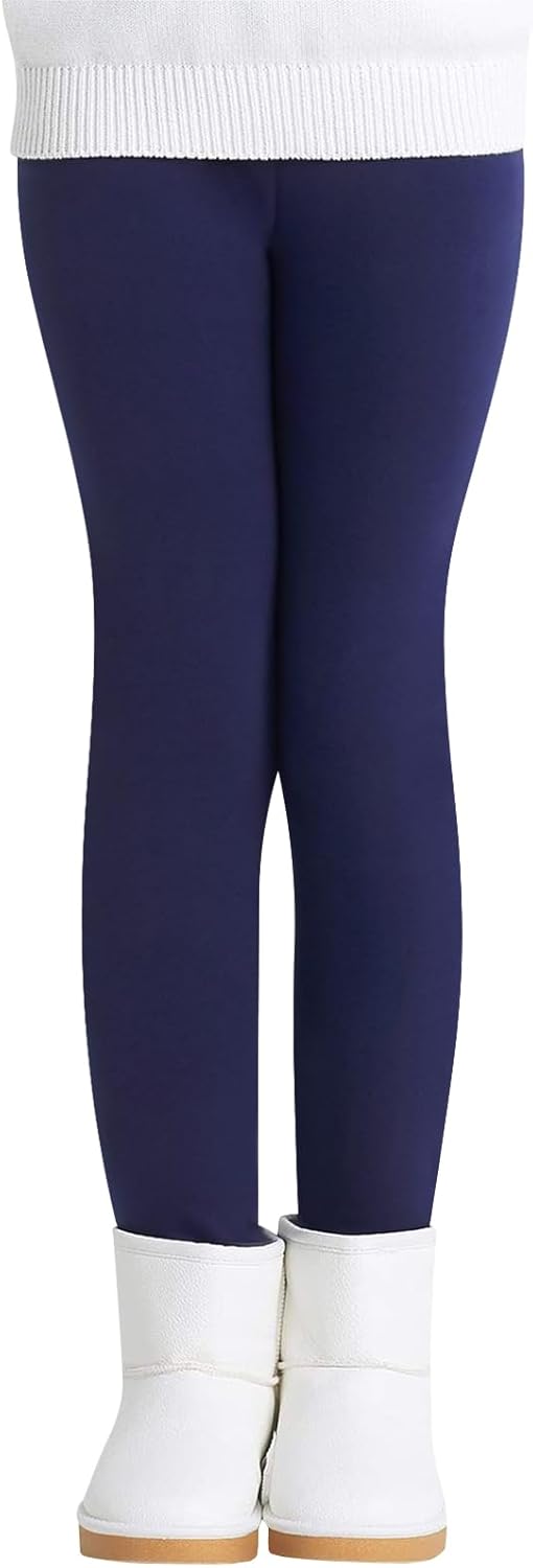 Adorel Girls Thermal Winter Leggings Fleece Lined Warm Cotton Trousers 4-5 Years...