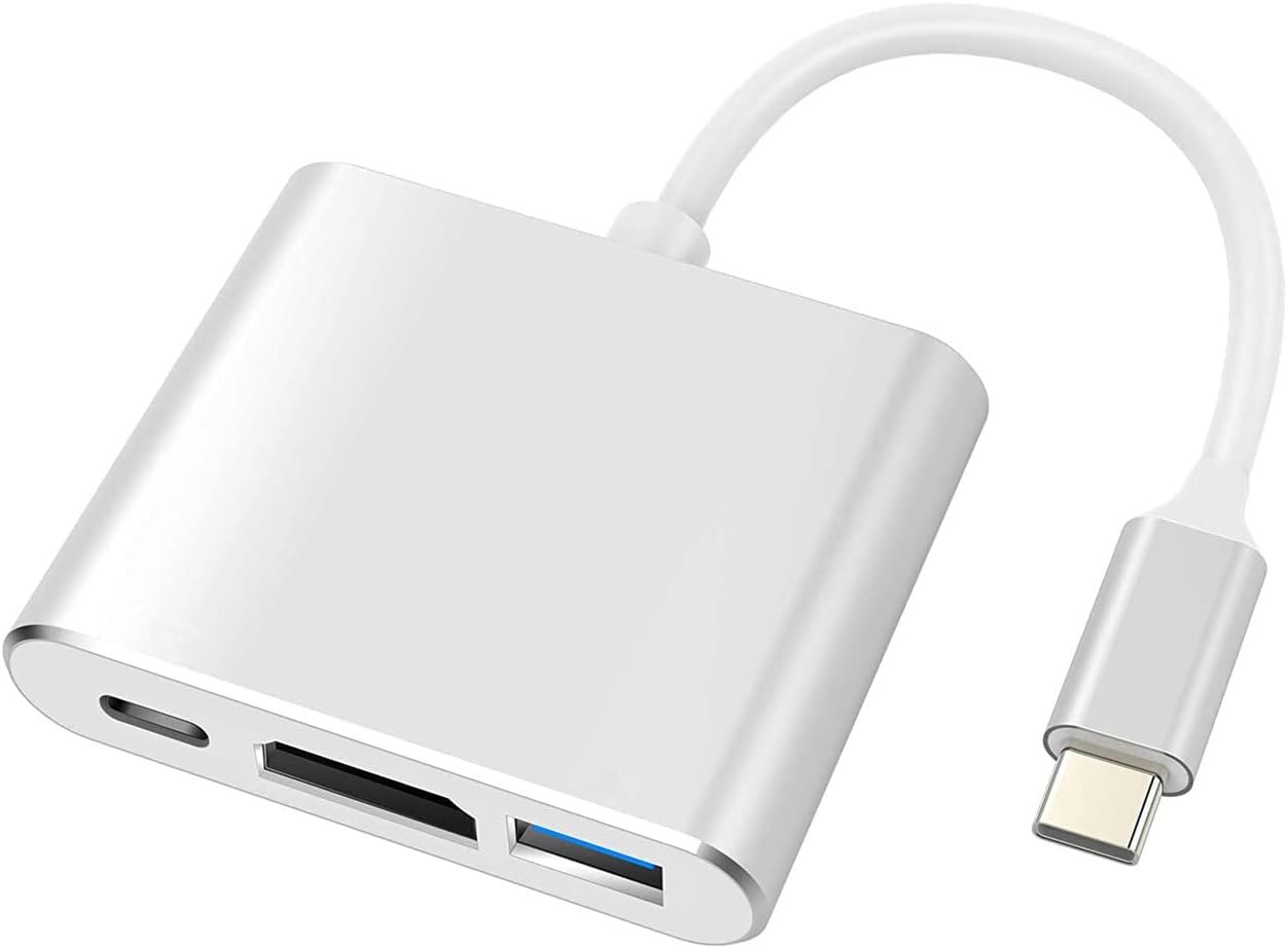 FIOUSY USB C to HDMI Adapter, USB 3.0 Type C to HD...