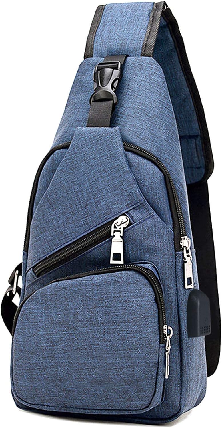flintronic Sling Bag, Special Chest Bag with USB Charging Port, Innovative Light...