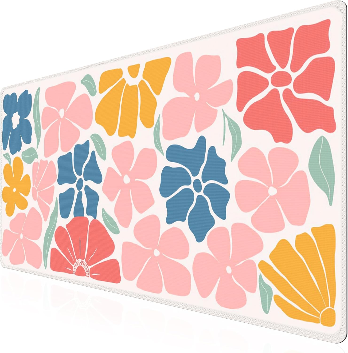 iCasso Desk Mat, Desk Matt for Desktop, Cute Desk Pad Mat, XXL Large Mouse Pad f...