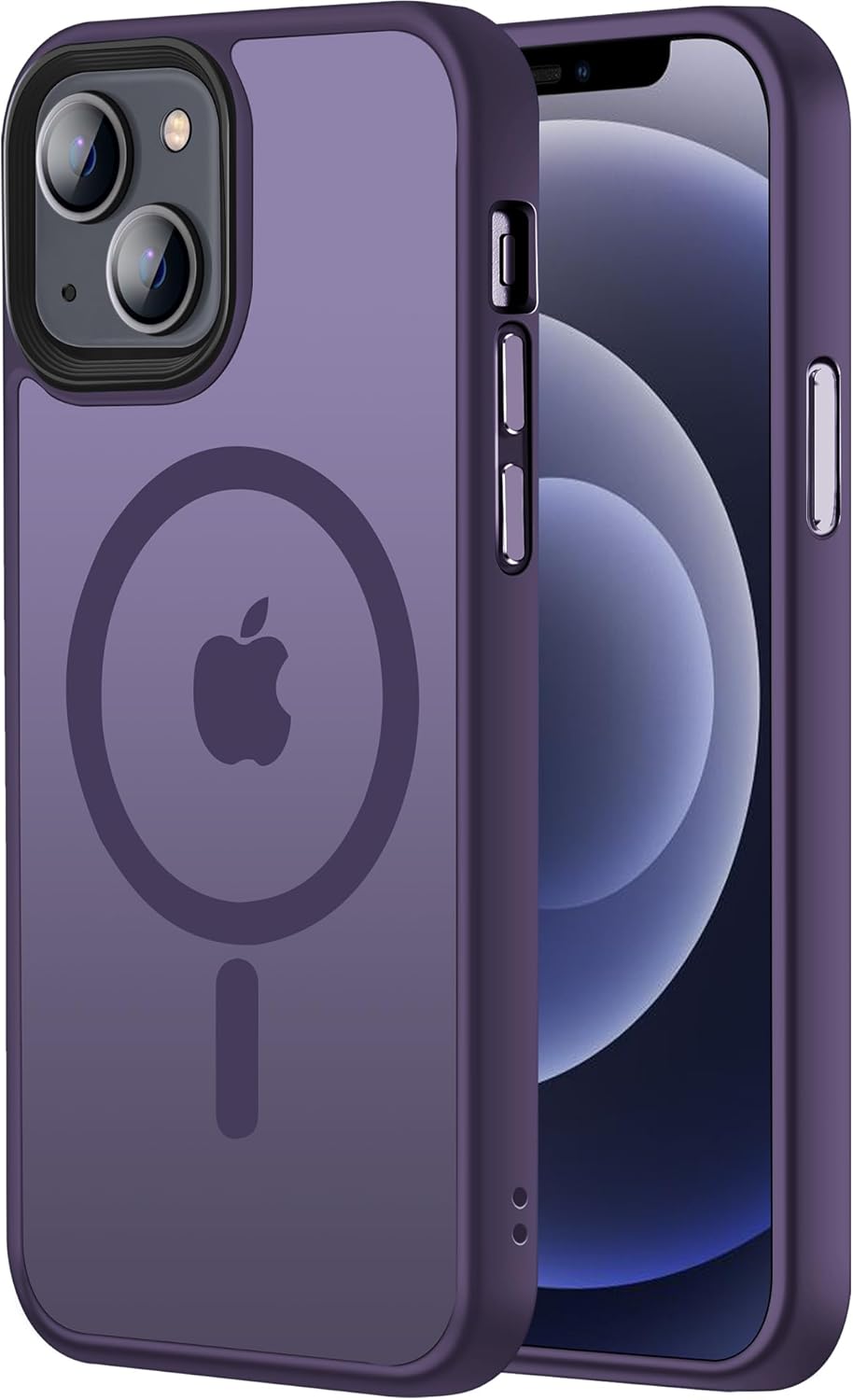 Tigowos Magnetic Guardian Designed for iPhone 14 Case & iPhone 13 Case [10FT-Gra...