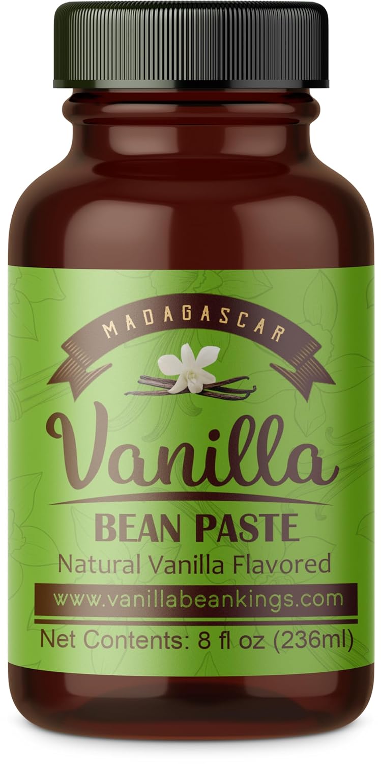 Vanilla Bean Paste for Baking and Cooking - Gourmet Madagascar Bourbon Blend mad...