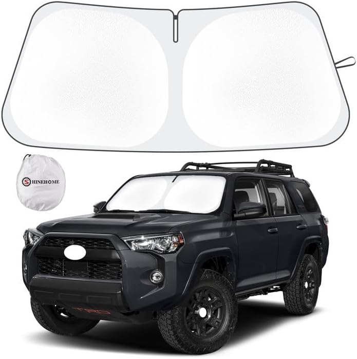 High-Quality 2010-2024 Toyota 4Runner Windshield Sun Shade, Special Foldable Sun...