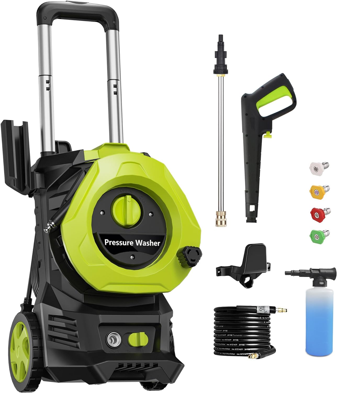 Electric Pressure Washer, Special Power Washer 4800PSI 2.8 GPM, Innovative Washe...
