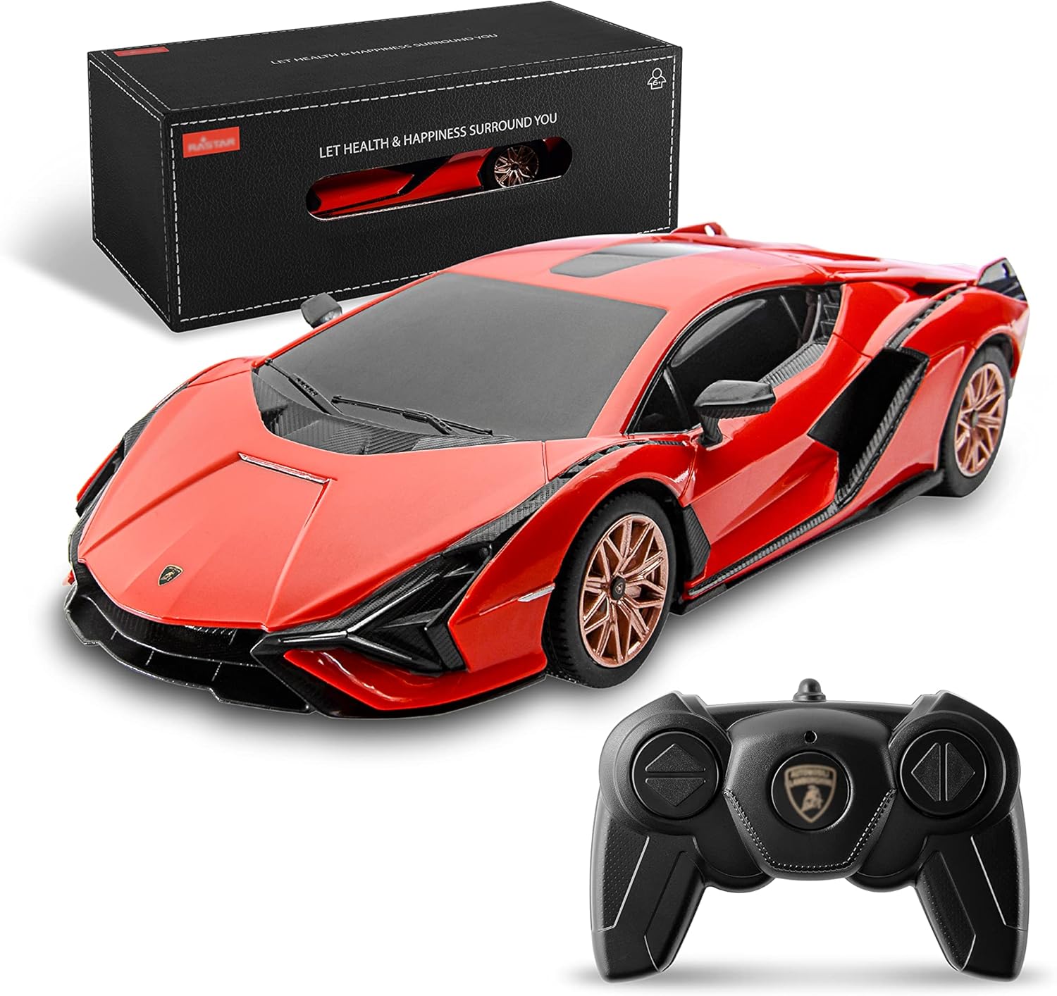 BEZGAR Remote Control Cars, Special 1:24 Scale Officially Licensed RC Series Lam...