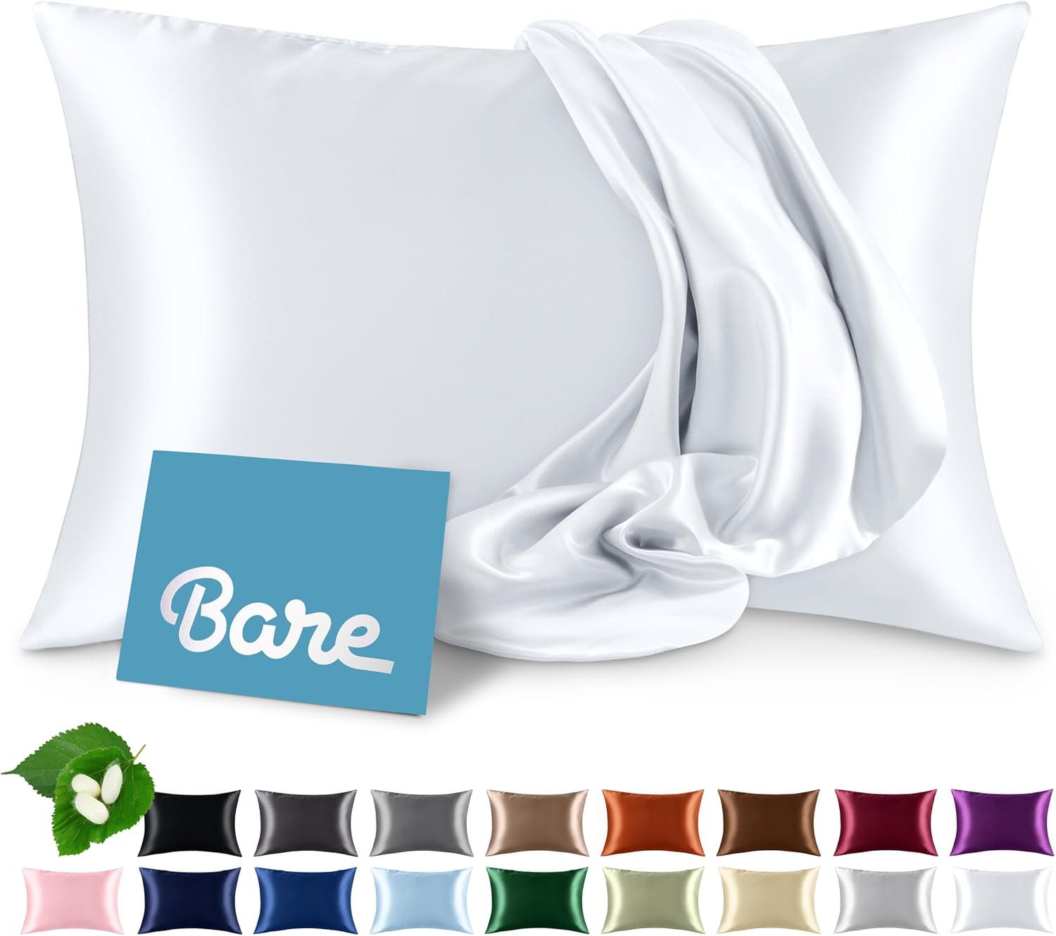 Bare Home Pillowcase, Ultra Premium Pillowcase for Hair and Skin Care, Special 1...