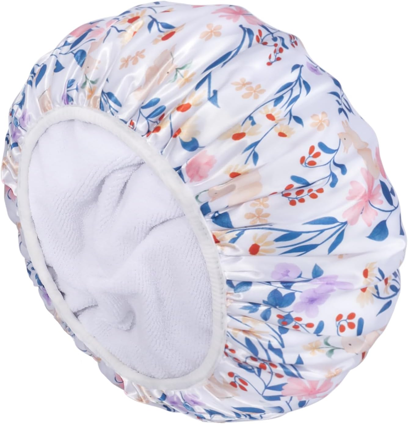 Aquior Shower Cap, Special Extra Large Triple Layer Bathing Cap, Innovative Cap...