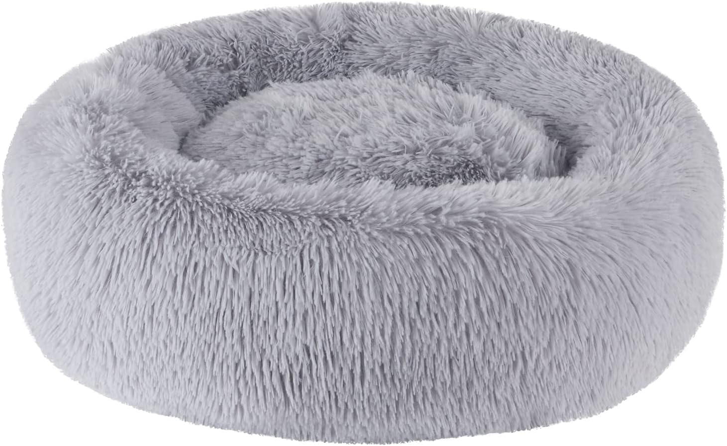BVAGSS Anxiety Dog Bed, Special Round Plush Donut Pet Bed, Innovative Marshmallo...