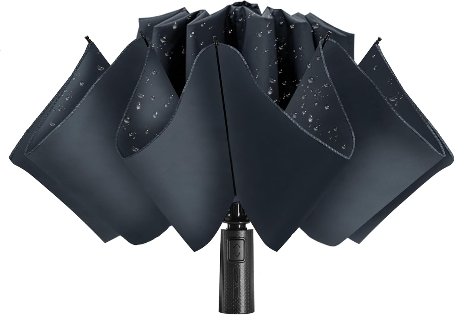 ACEIken Umbrella Reverse Close Folding Windproof Travel Umbrella - Compact and P...