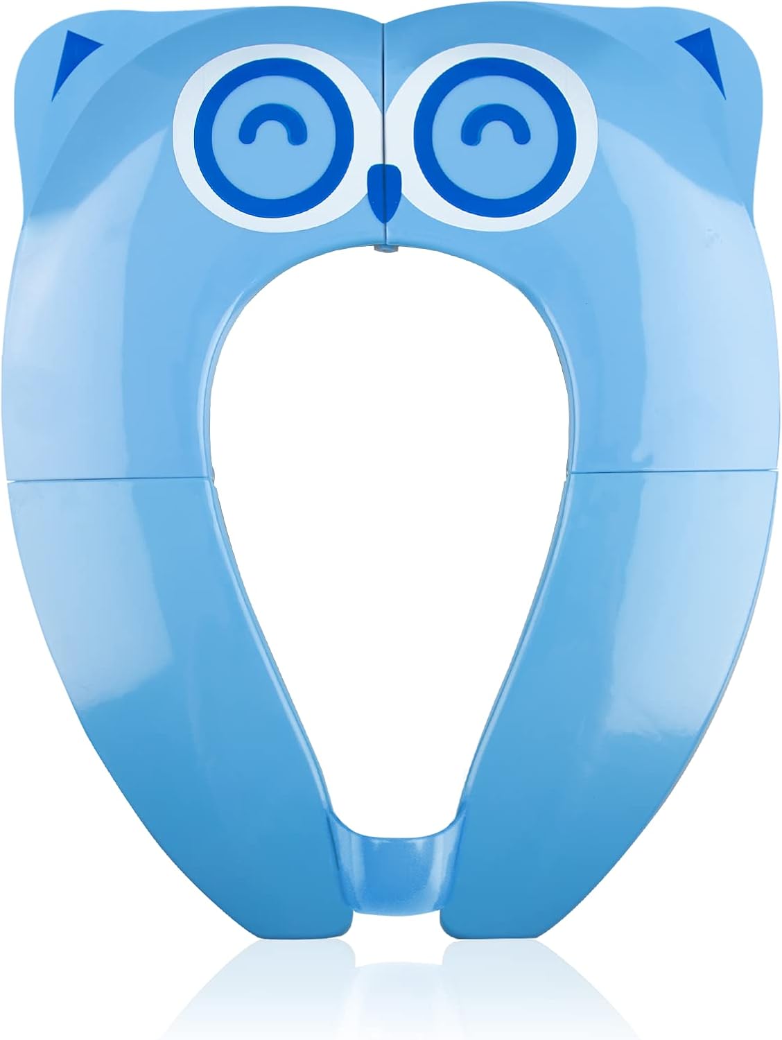 Pejoye Portable Toilet Training Seat, Toilet Seat Toddler Blue, Owl Toilet Train...