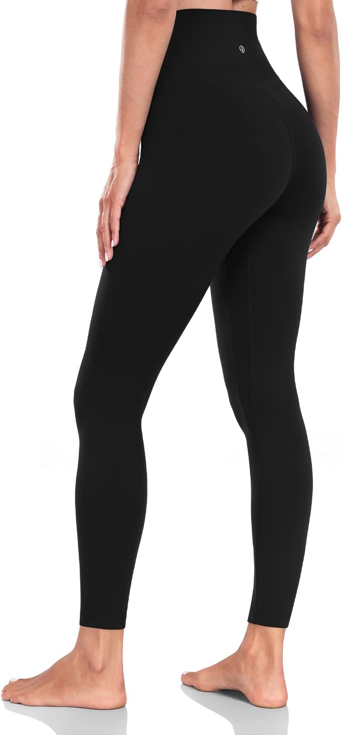 HeyNuts Yoga Pro Leggings, High Waisted Soft Pants Buttery Workout Athletic Comp...