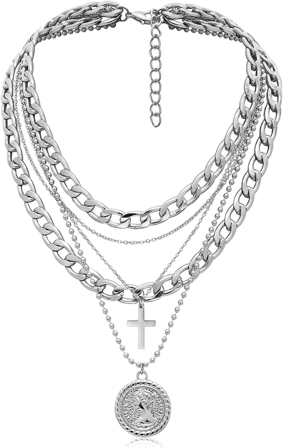 MJartoria Gold Layered Necklaces, Special Trendy Necklace for Women, Innovative...