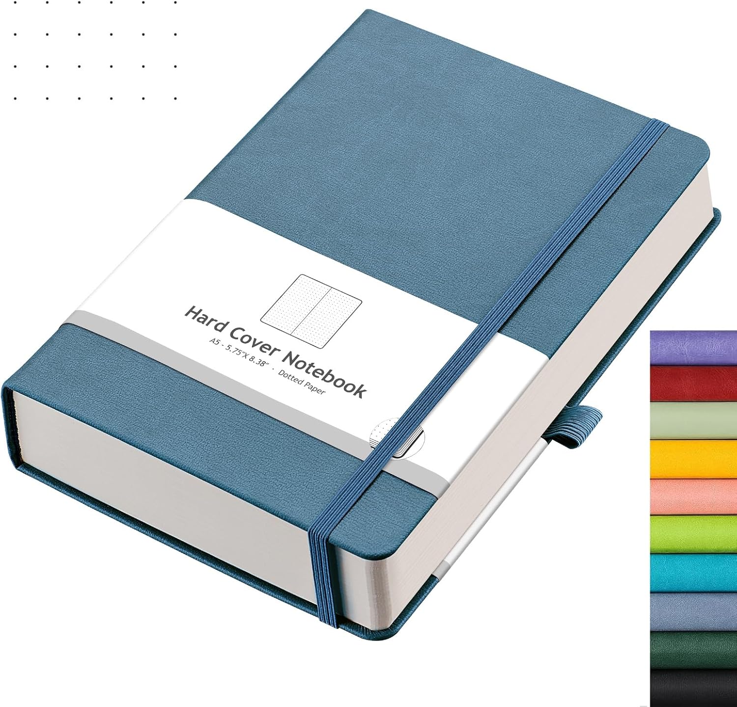 AHGXG Bullet Dotted Journal, Special Dot Grid Notebook A5 Thick Journal with 320...