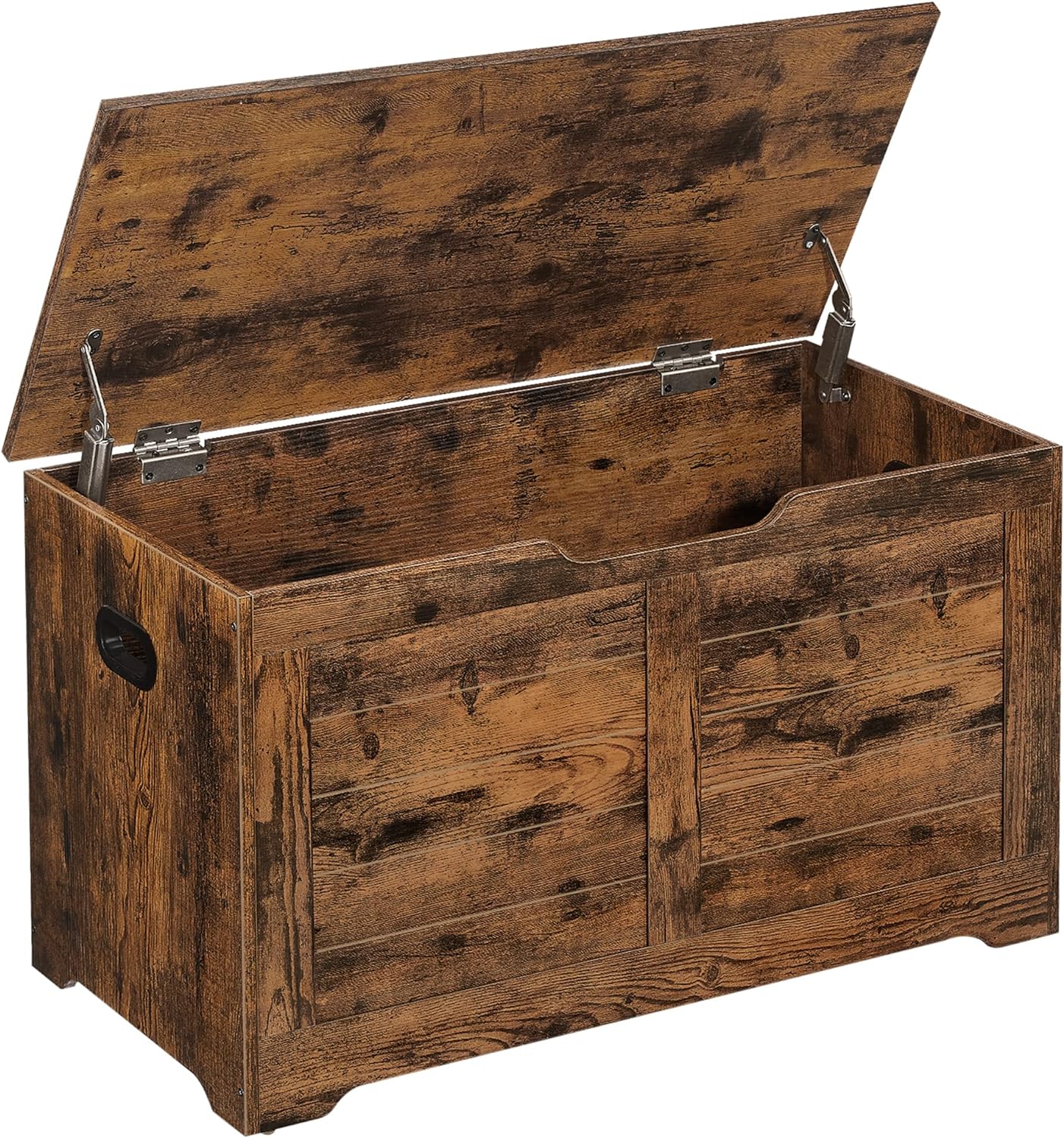 VASAGLE Storage Chest, Storage Trunk with 2 Safety...