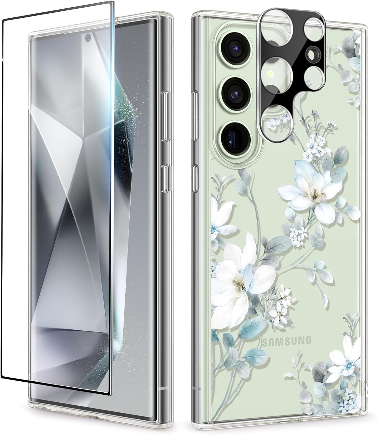 GVIEWIN Protective Case, Special Samsung Galaxy S24 Ultra Case with Screen Prote...