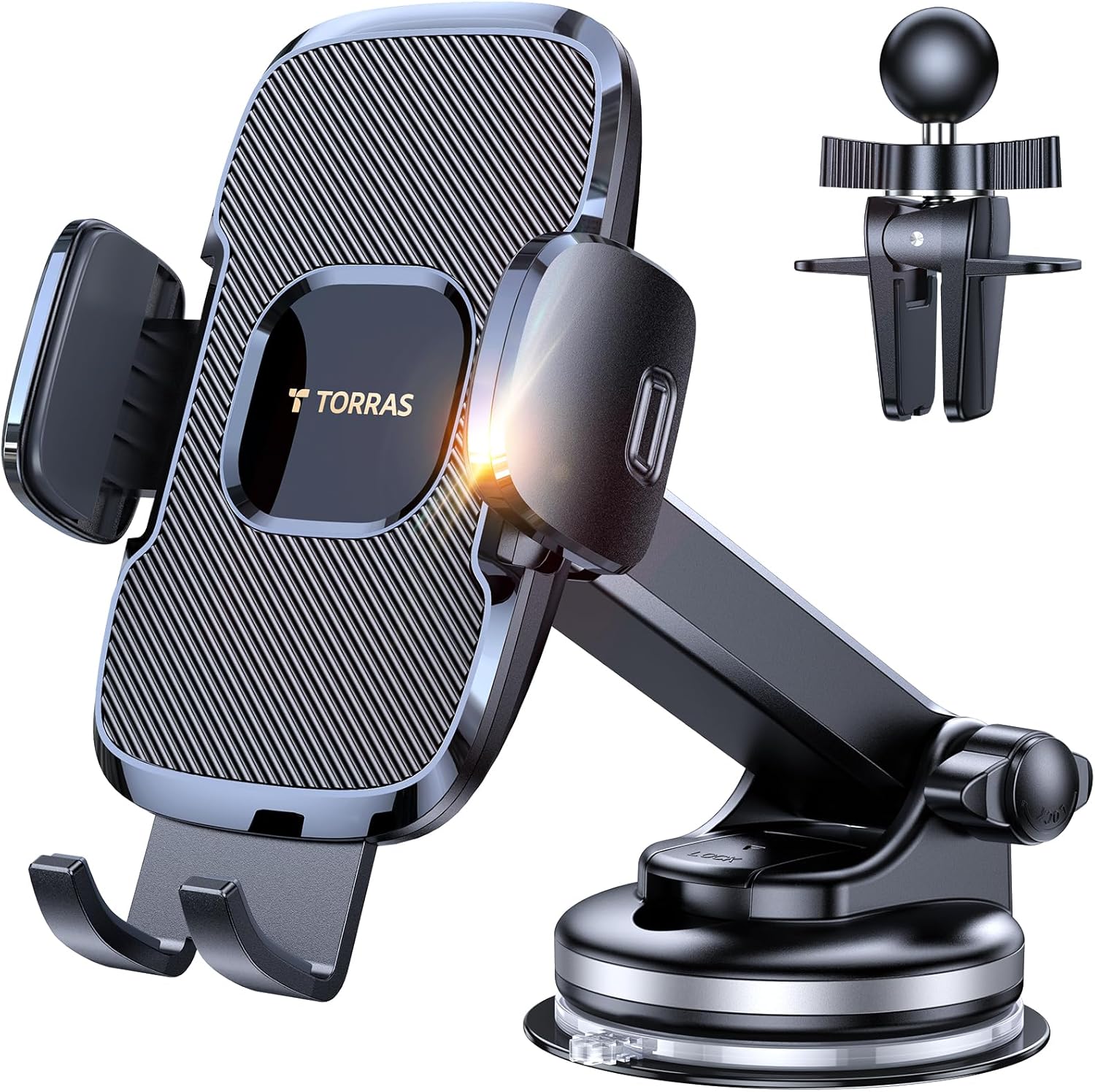 TORRAS Latest Cell Phone Holder for Car, [Enhanced Suction Cup] Car Phone Holder...