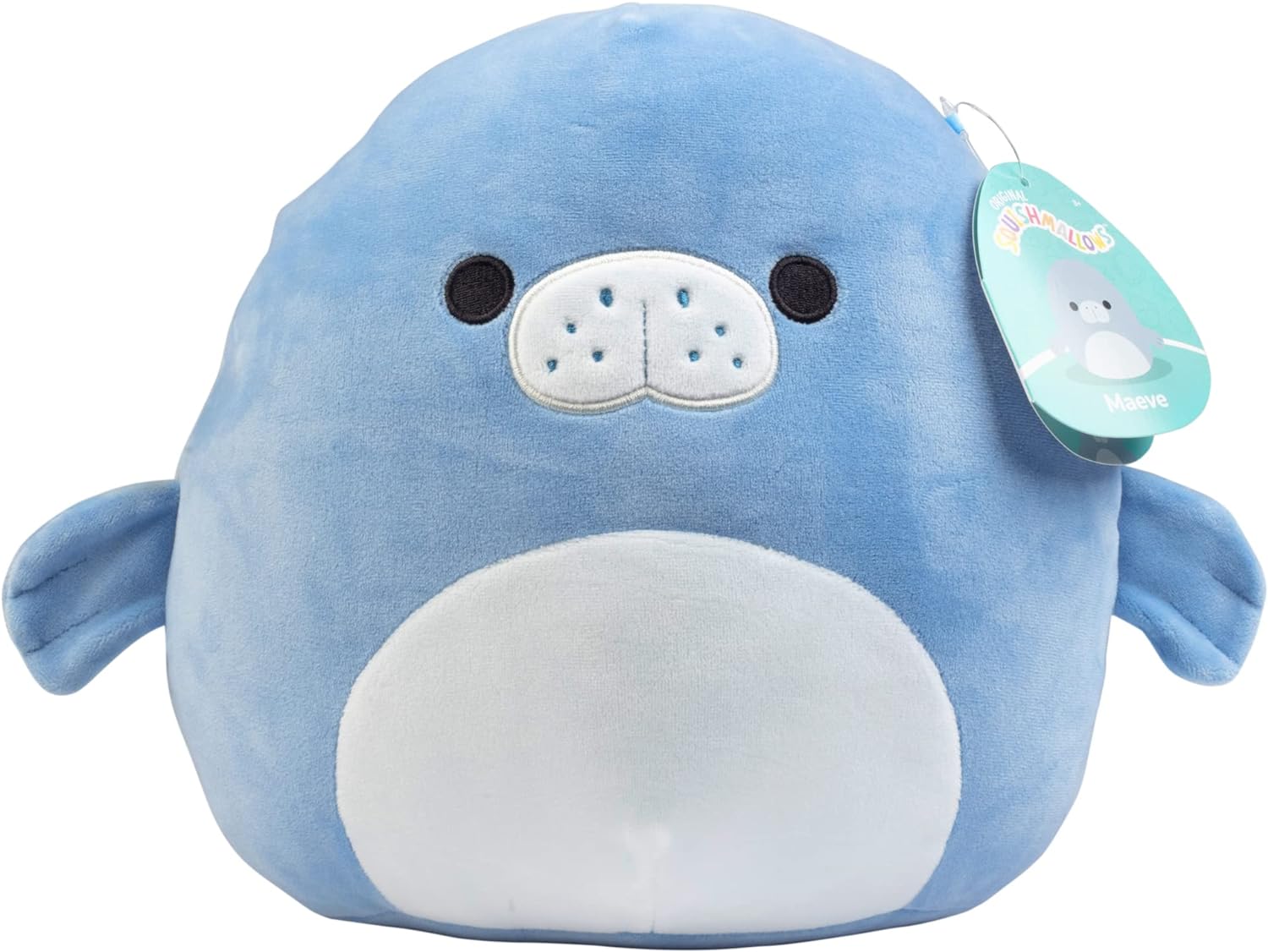 Squishmallows Original 8-Inch Maeve The Manatee - Official Jazwares Plush - Coll...