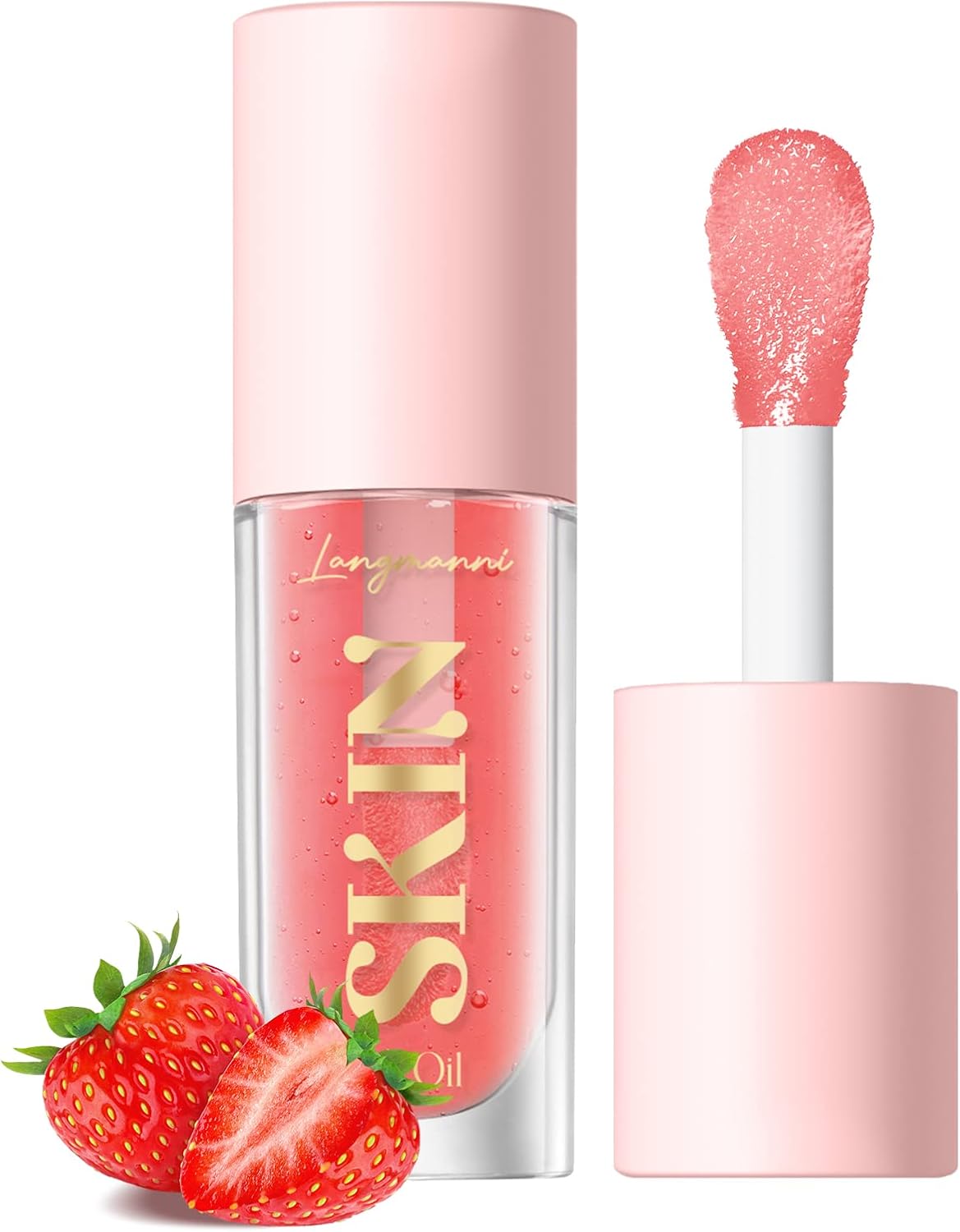 LANGMANNI Lip Care, Special No-Sticky Lip Gloss, Innovative Fruit Flavoured Lip...