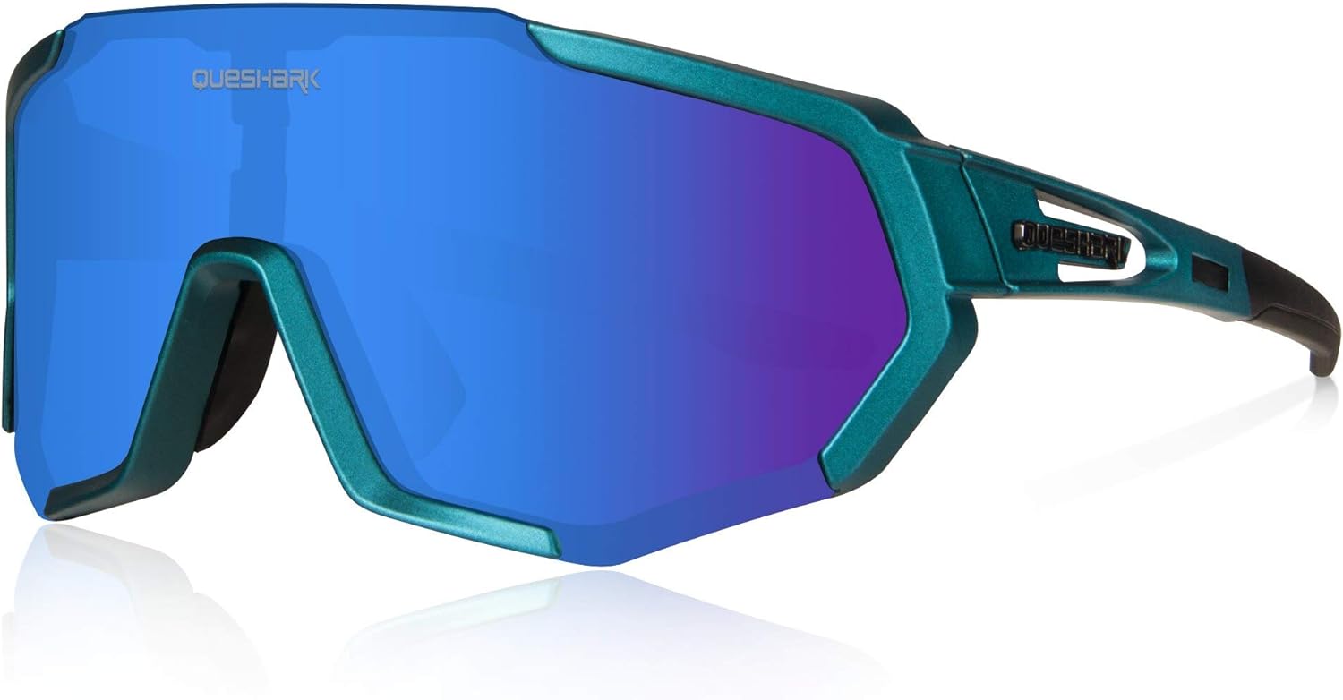 **Title**: "Best Queshark Cycling Glasses, Special TR90 Unbreakable Frame Polari...
