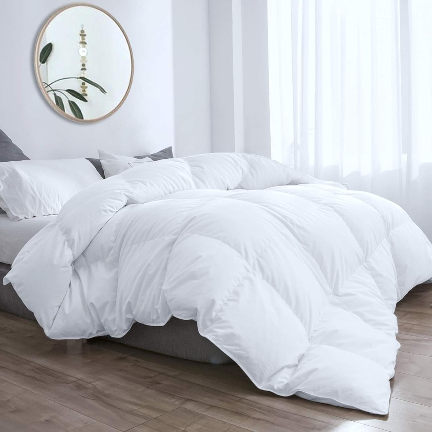 Threads For Bed 13.5 tog Single Size Duvet, High-Quality Cotton Cover Duvet, Sup...