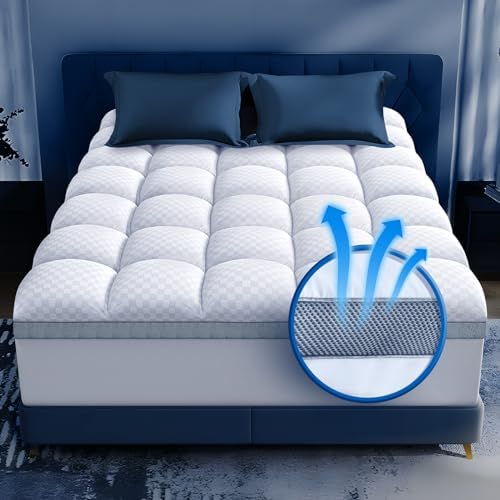 Premium Memory Foam Mattress Topper, Special Ultra Comfort Mattress Pad, Innovat...