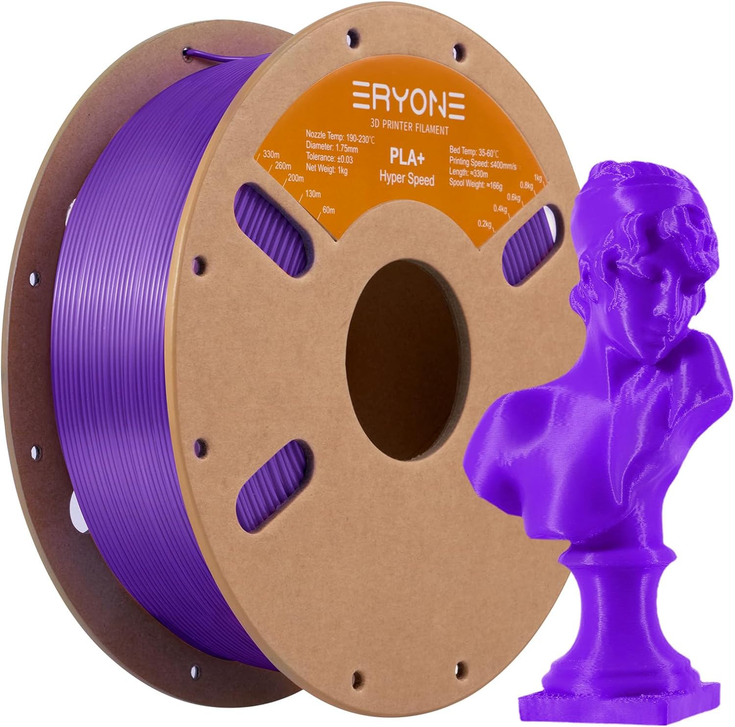 ERYONE High Speed Filament, Special 3D Printing PLA Pro Filament, Innovative Fil...