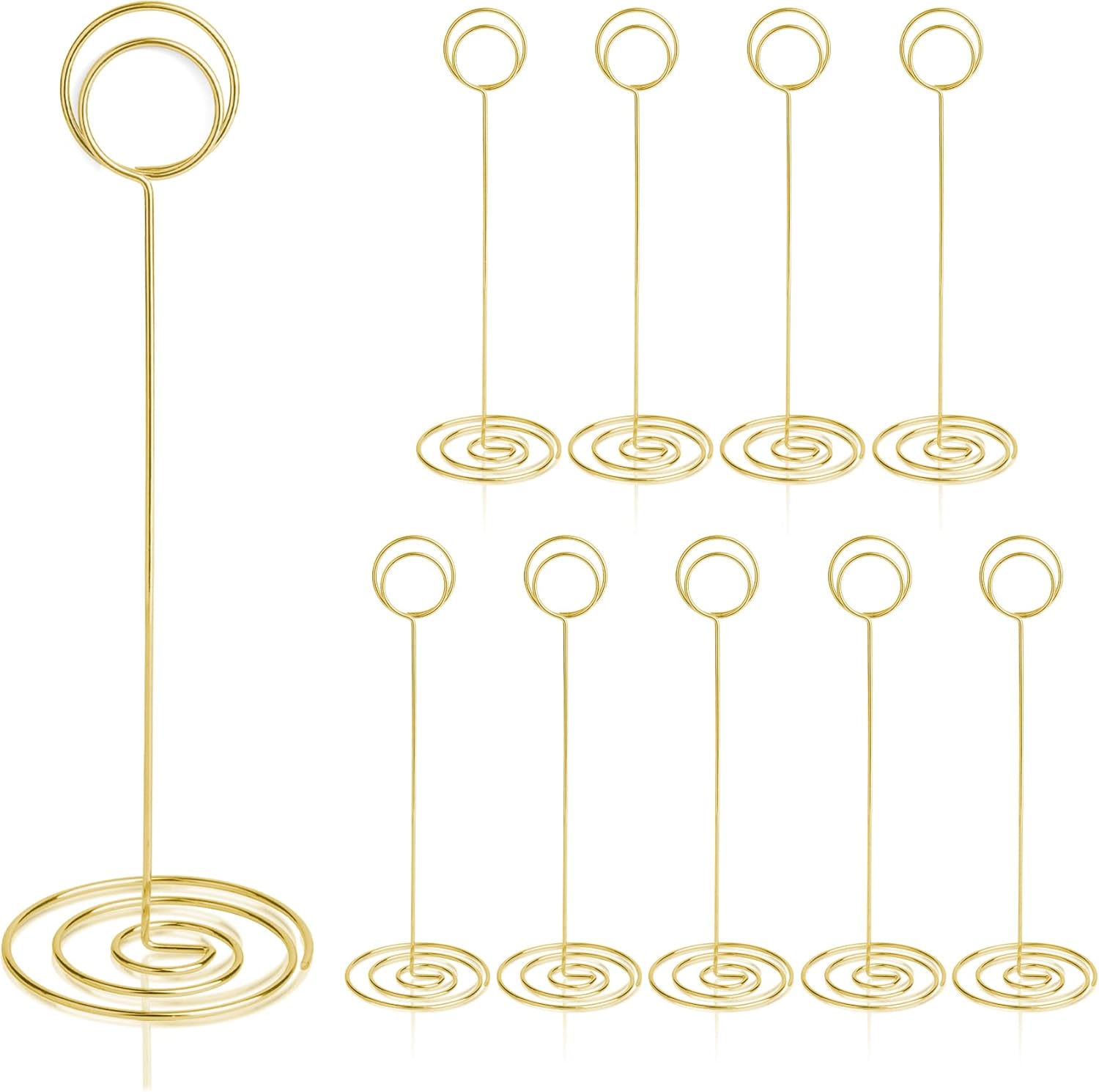 HomWanna Table Number Holders, Special Tall Place Card Holder for Wedding Party,...
