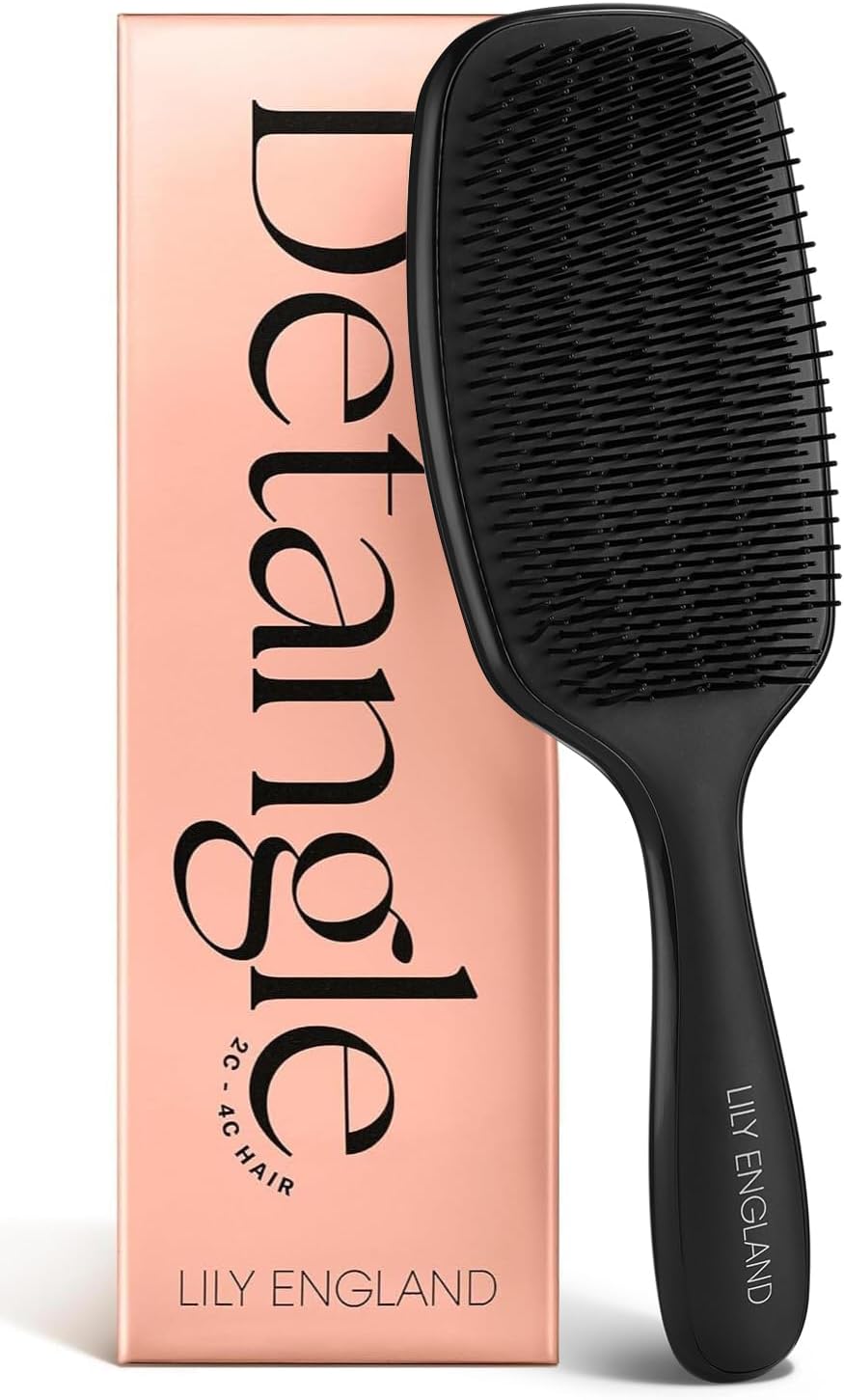 Lily England Curly Hair Brush, Special Detangling Brush for Curly Hair, Innovati...