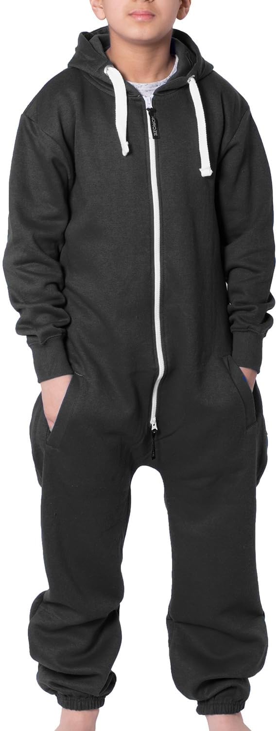 NOROZE Christmas Pjs, Special Onesie for Boys, Unique Fleece Hooded Onesies for...