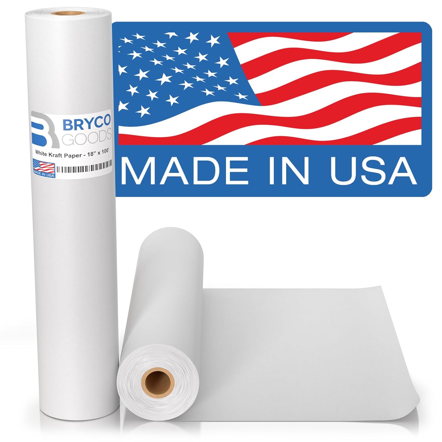 Bryco Goods Arts and Crafts Paper Roll - Thick Craft Paper for Painting - Wall D...