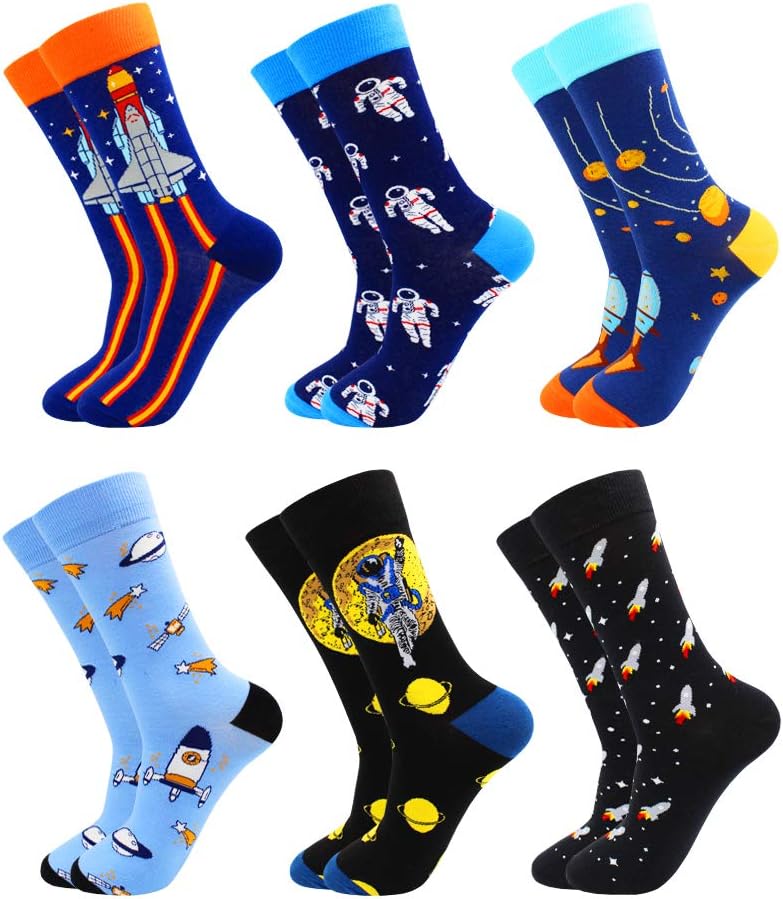 TOEJY Dress Socks, Special Funny Socks for Men, Unique Cute Novelty Socks, Cool...