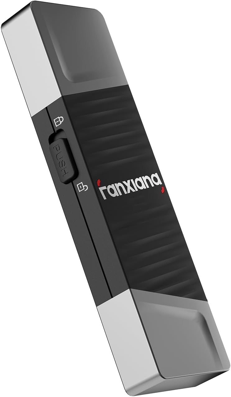fanxiang 1TB External SSD with USB A and USB C Interfaces, Up to 550MB/s, 1TB SS...