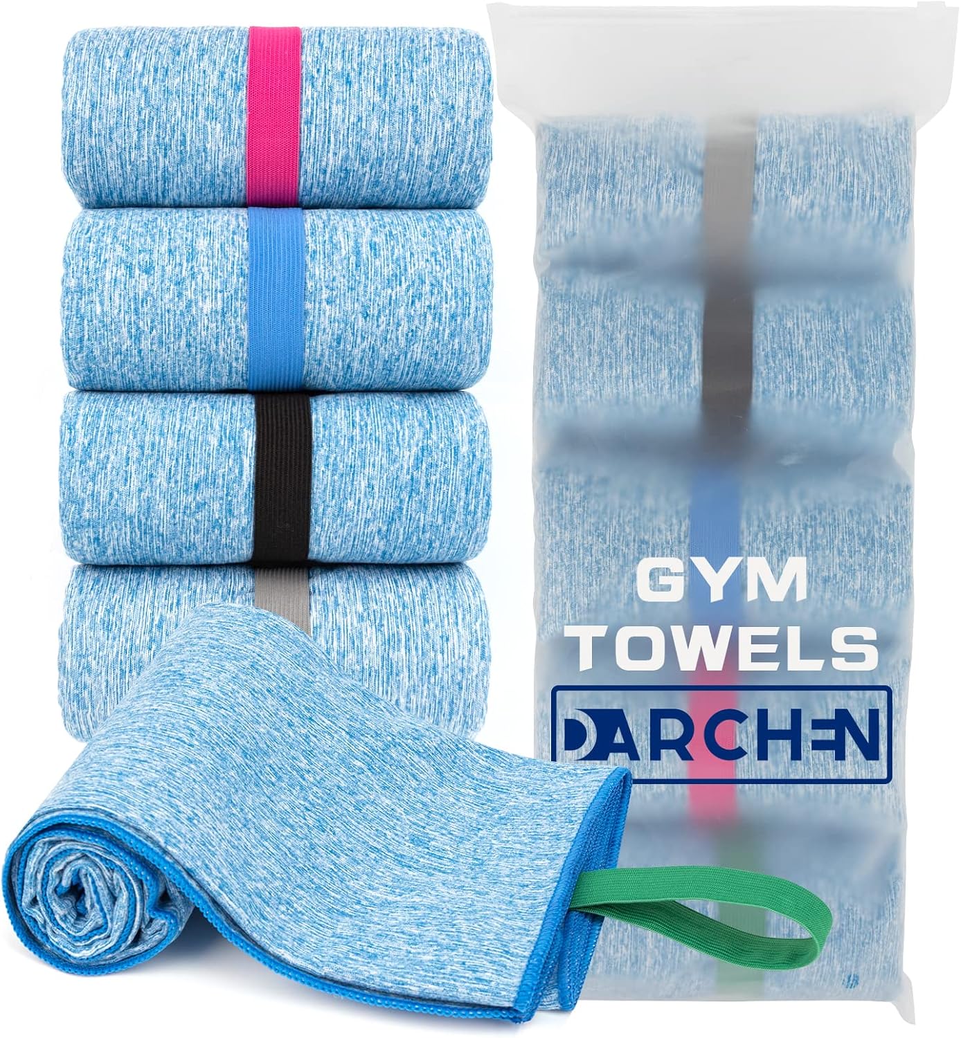 DARCHEN Gym Towels, Special Accessories For Men, Innovative Quick Dry Sweat Towe...