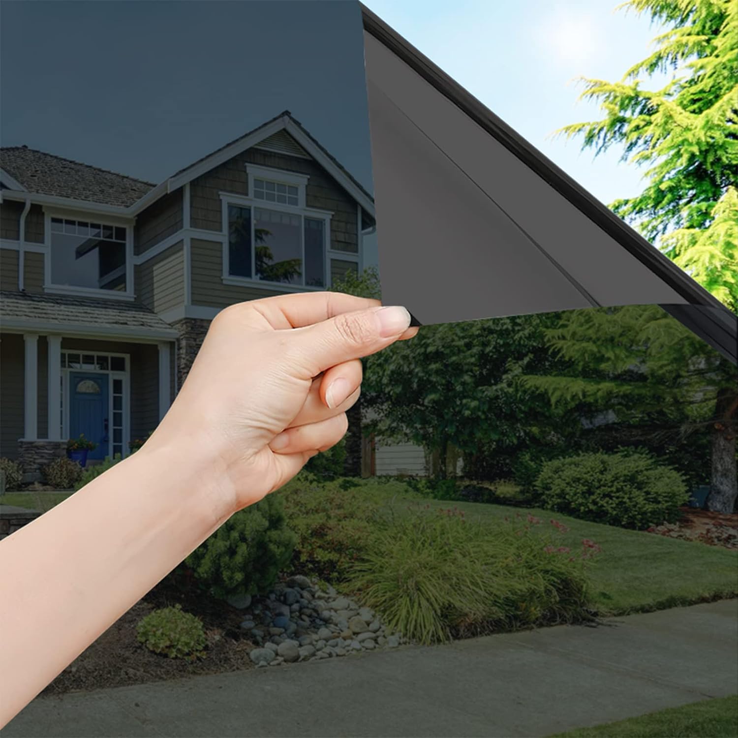 OFHome Window Film, Special One Way Mirror Window Film for Privacy, Innovative S...
