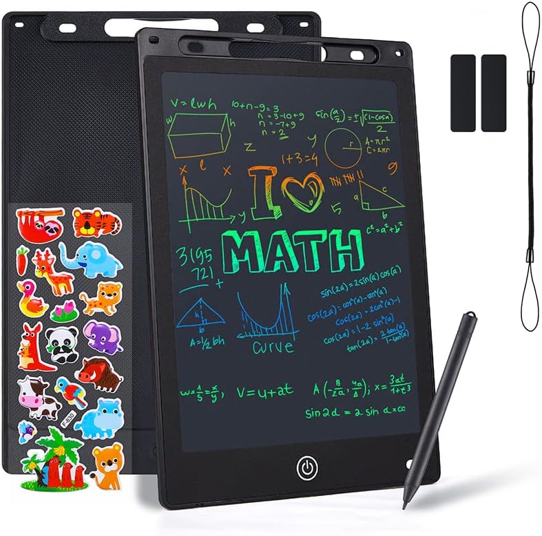 Coolzon Colourful LCD Writing Tablet for Kids, Special 10 Inch Erasable Kids Dra...