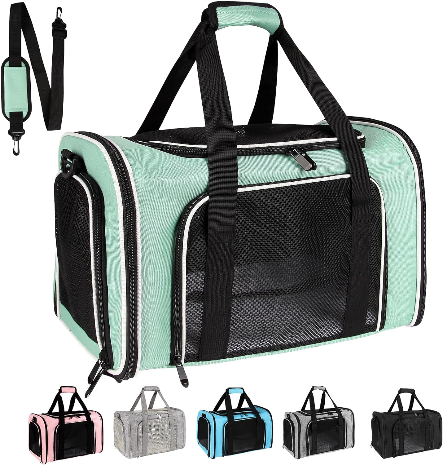tasta Pet Carrier, Special Dog Cat Carrier for Small Medium Large Pets, Innovati...