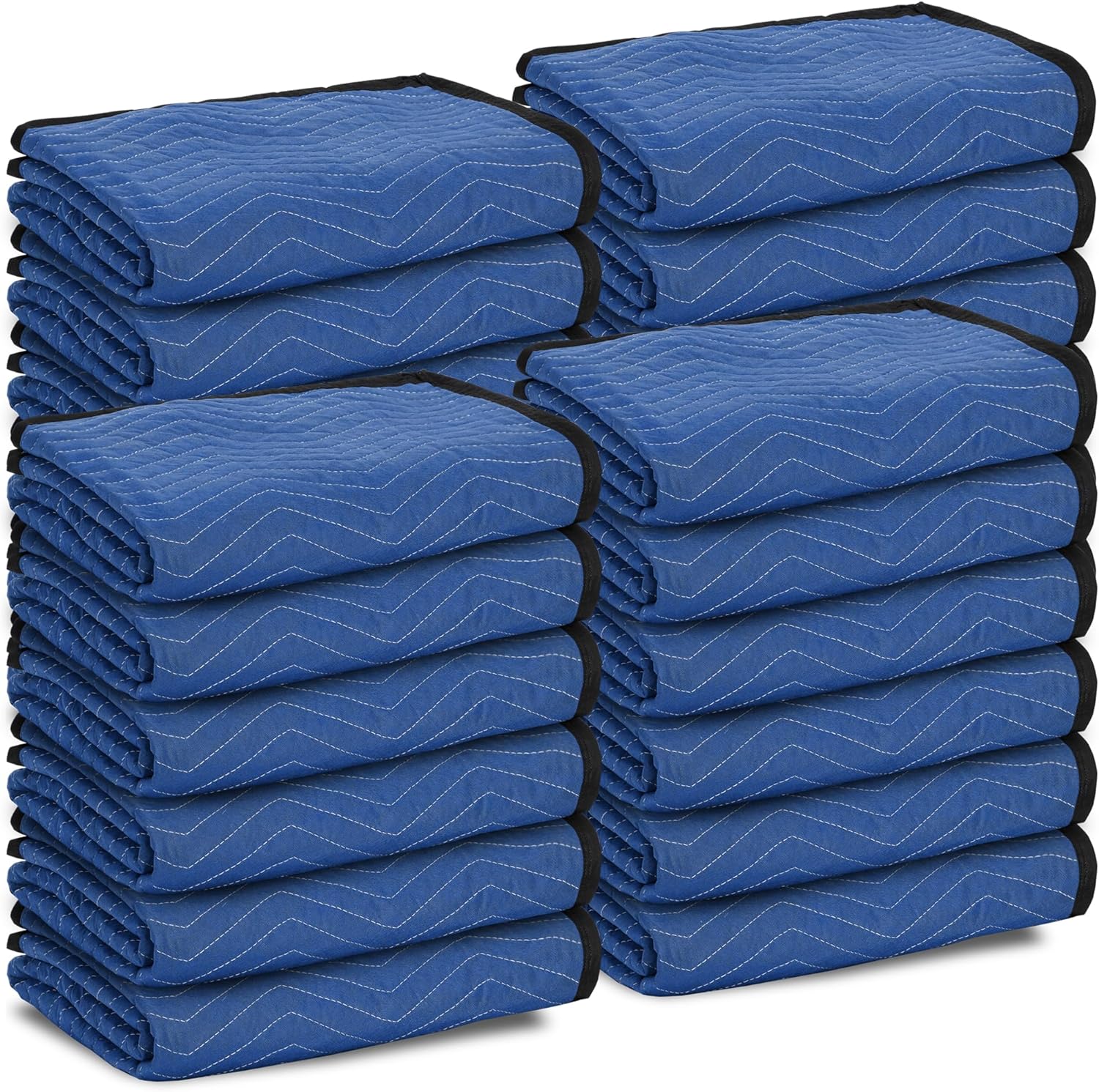 Professional 12 Moving Packing Blankets, Special Heavy Duty Moving Pads for Prot...