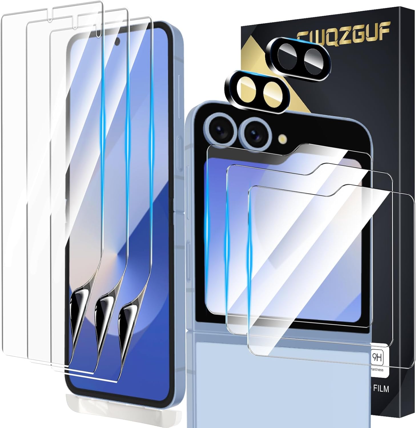 Samsung Galaxy Z Flip 6 5G Screen Protector, Special Screen Protection with 3 Pa...