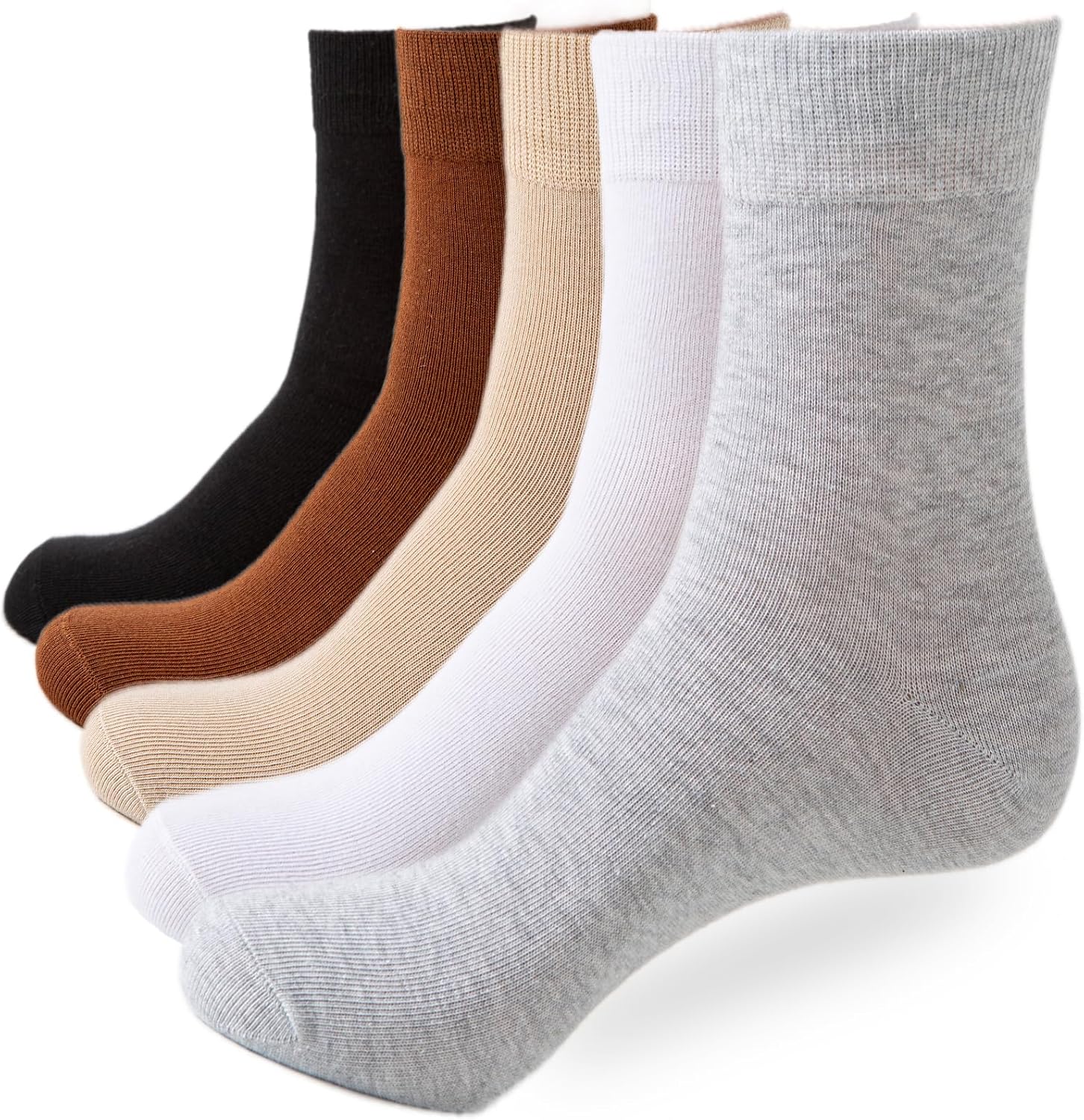 Hocerlu Mens Socks, Breathable Cotton Socks Soft Comfortable Men's Dress Socks f...