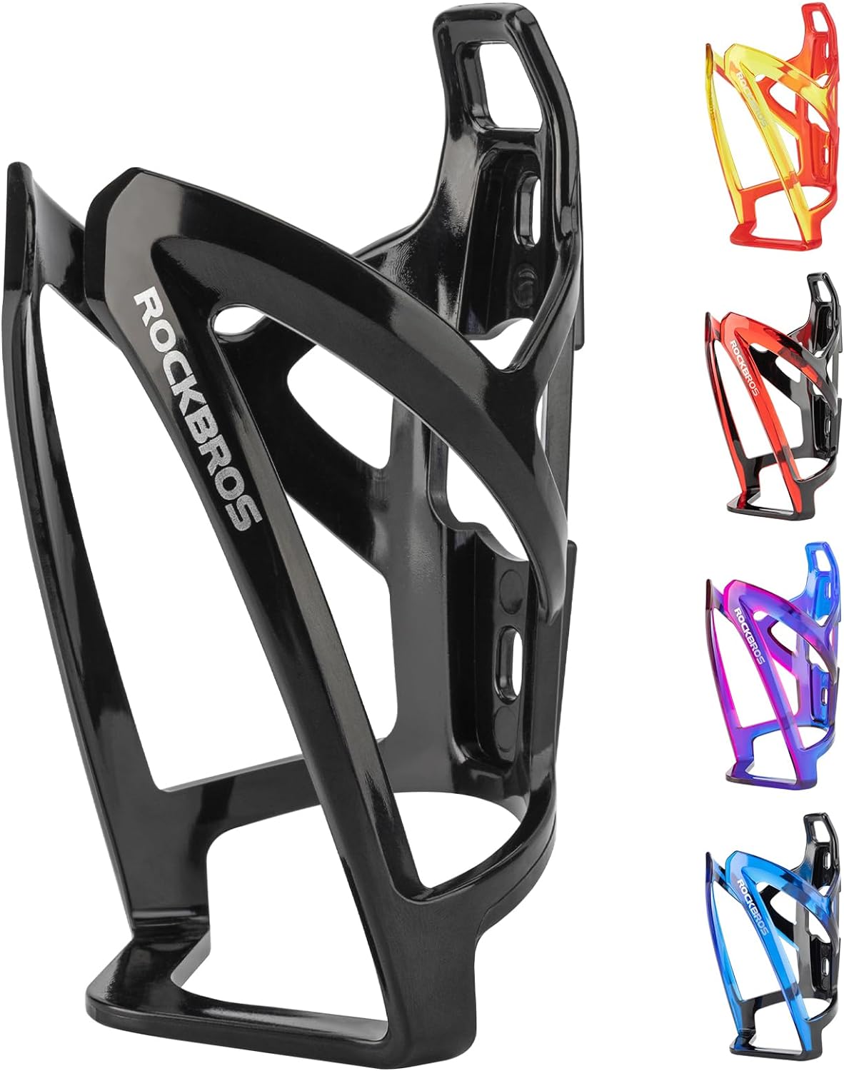 ROCKBROS Bike Water Bottle Holder Ultra-Light Bicycle Bottle Cages with Screws T...