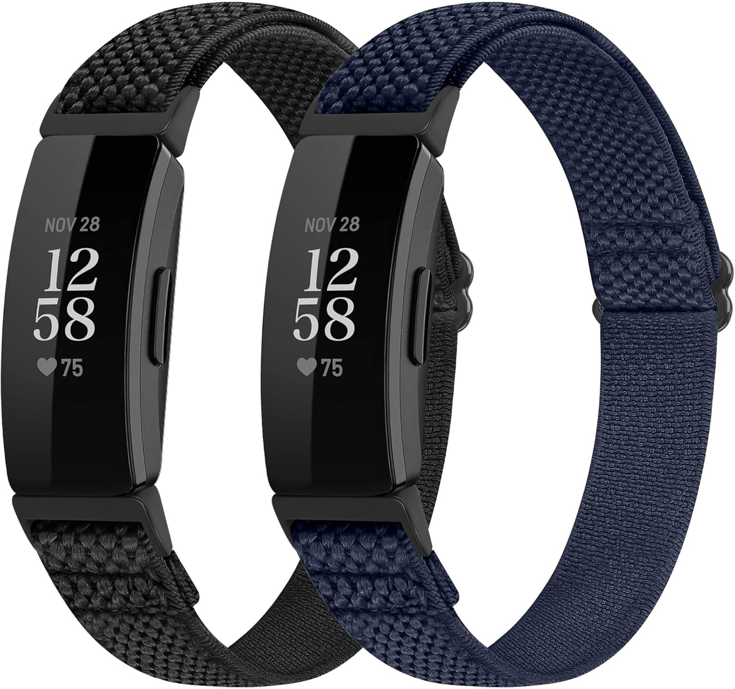SHIJZWD Watch Strap, Special Elastic Adjustable Band Compatible with Fitbit Insp...