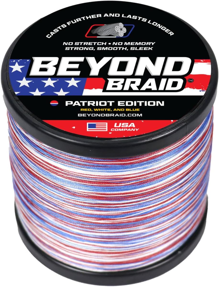 Beyond Braid Braided Fishing Line -Super Strong - Abrasion Resistant - No Stretc...