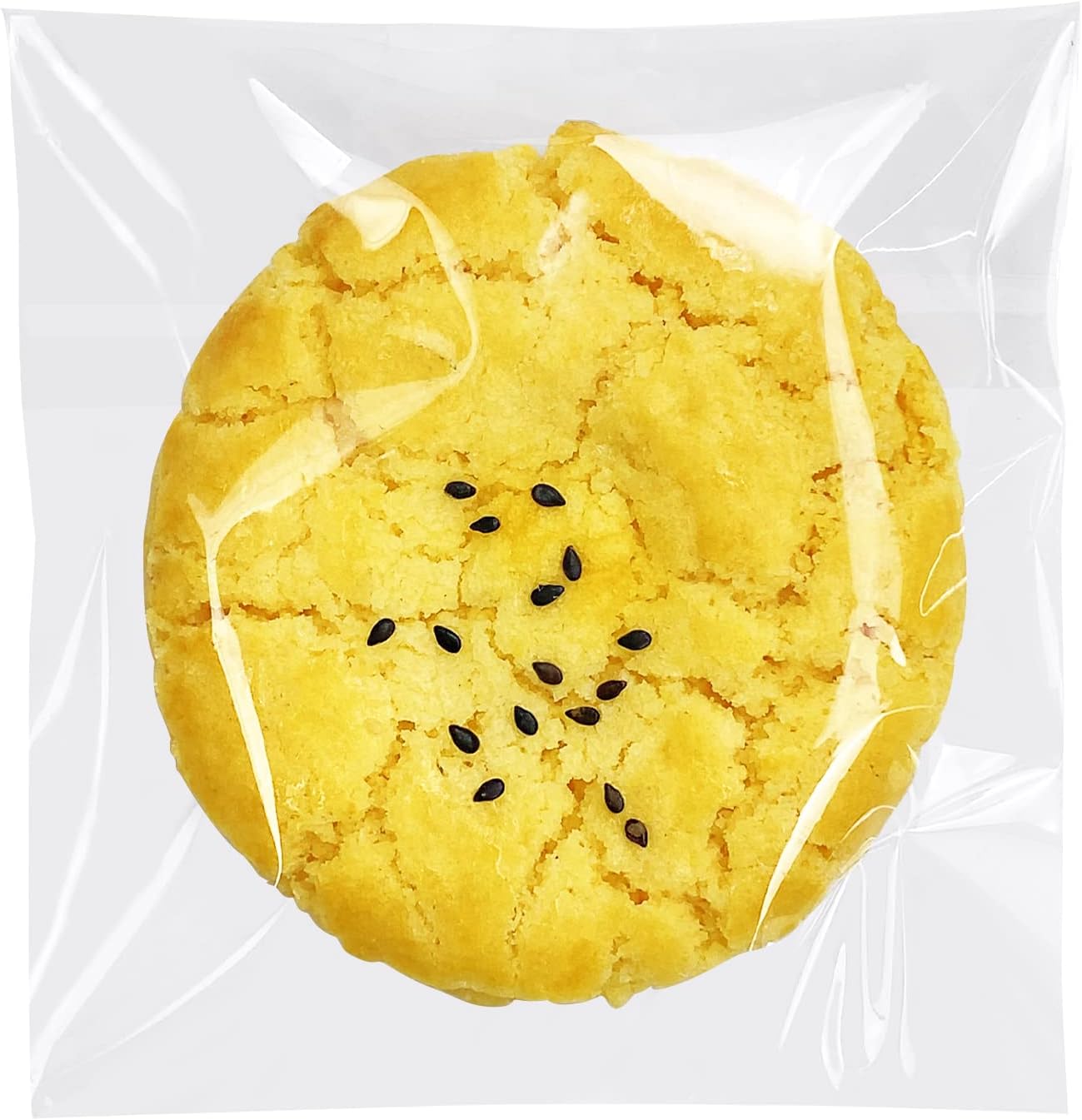 Morepack Cookie Bags for Gift Giving,Self Sealing Cellophane Bags 4x4 Inches,Cle...
