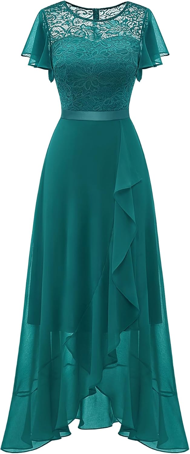 BeryLove Formal Dresses for Women, Special Wedding Guest Dress with Slit, Innova...